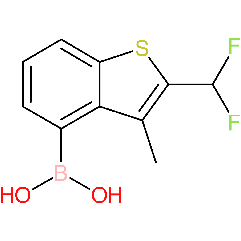 2-(difluoromethyl)-3-methylbenzothiophene-4-boronic acid