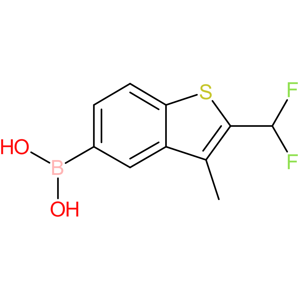 2-(difluoromethyl)-3-methylbenzothiophene-5-boronic acid