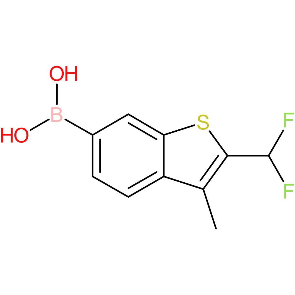 2-(difluoromethyl)-3-methylbenzothiophene-6-boronic acid