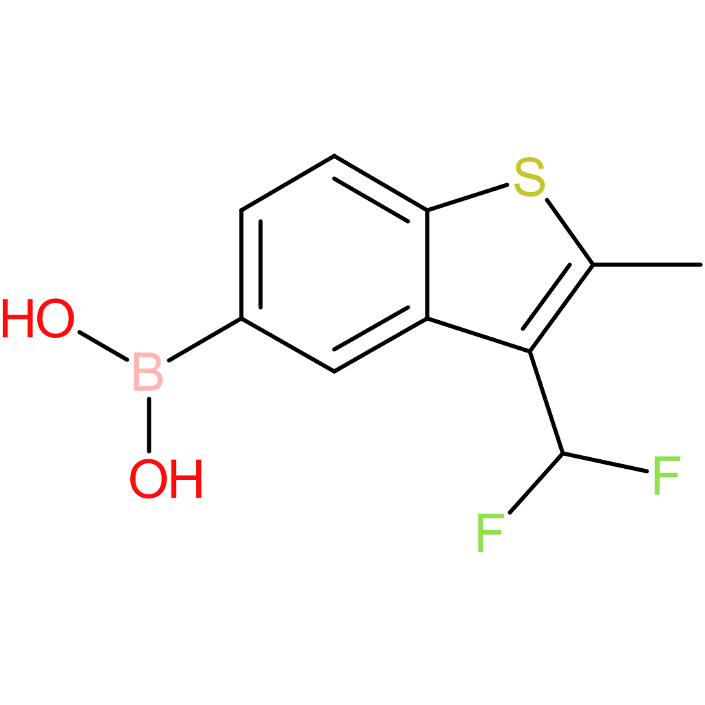 3-(difluoromethyl)-2-methylbenzothiophene-5-boronic acid