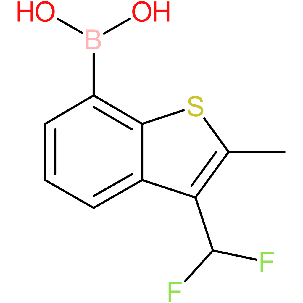 3-(difluoromethyl)-2-methylbenzothiophene-7-boronic acid