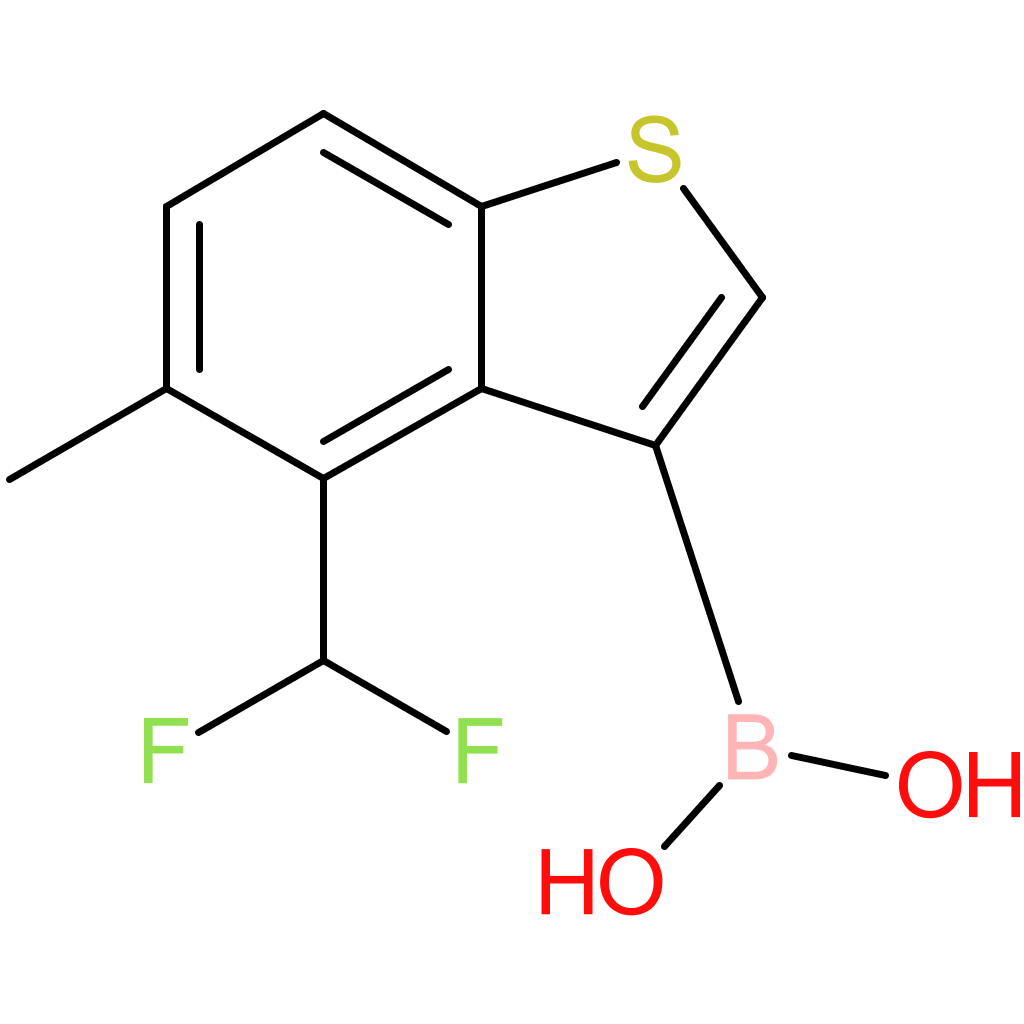 4-(difluoromethyl)-5-methylbenzothiophene-3-boronic acid