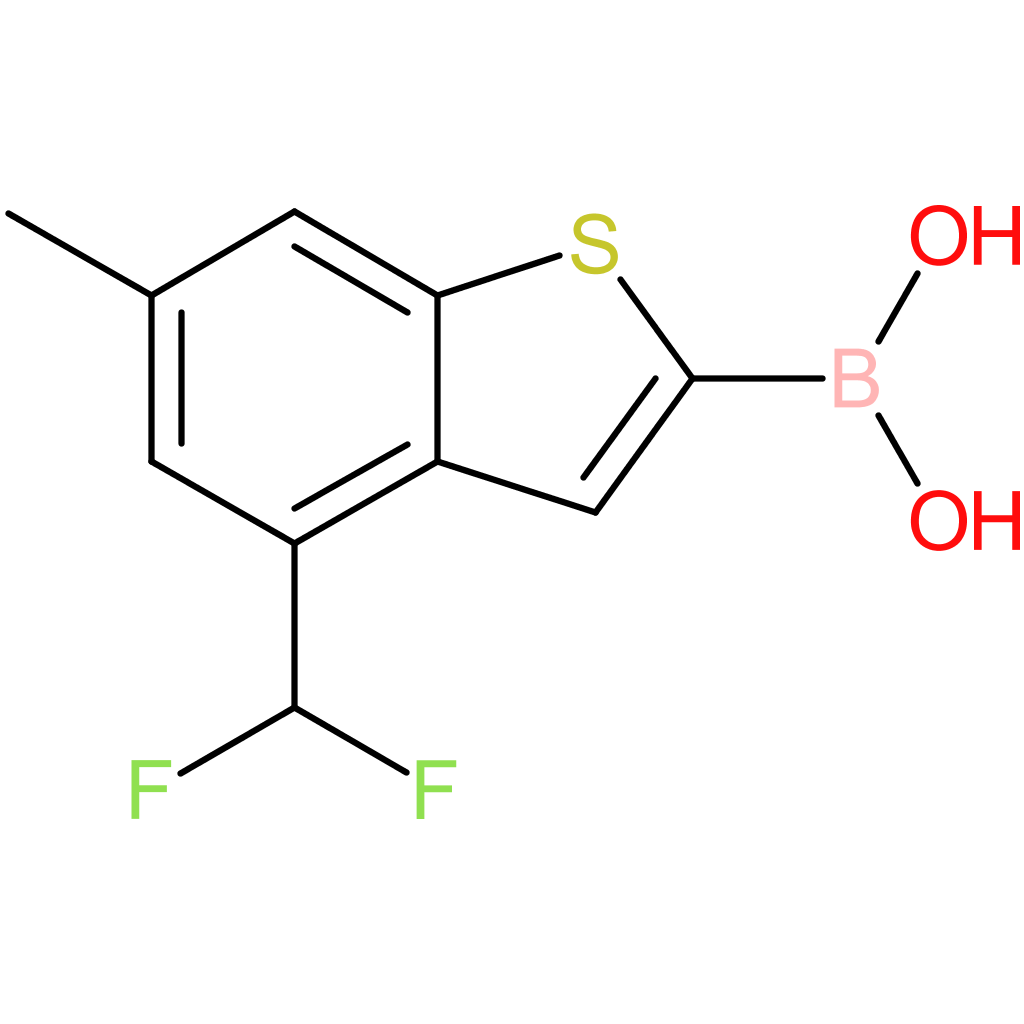 4-(difluoromethyl)-6-methylbenzothiophene-2-boronic acid