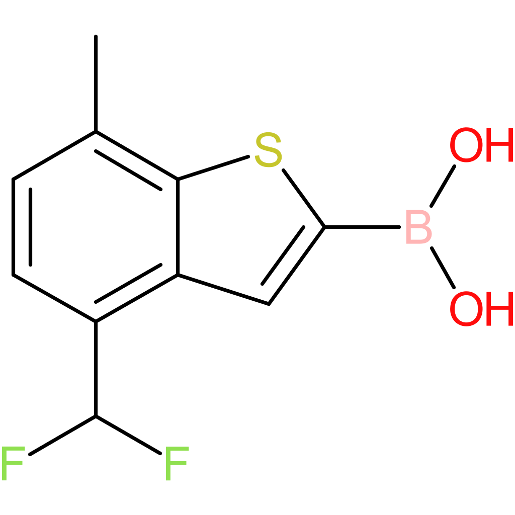 4-(difluoromethyl)-7-methylbenzothiophene-2-boronic acid