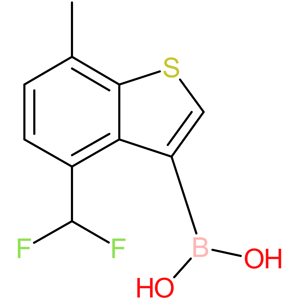 4-(difluoromethyl)-7-methylbenzothiophene-3-boronic acid