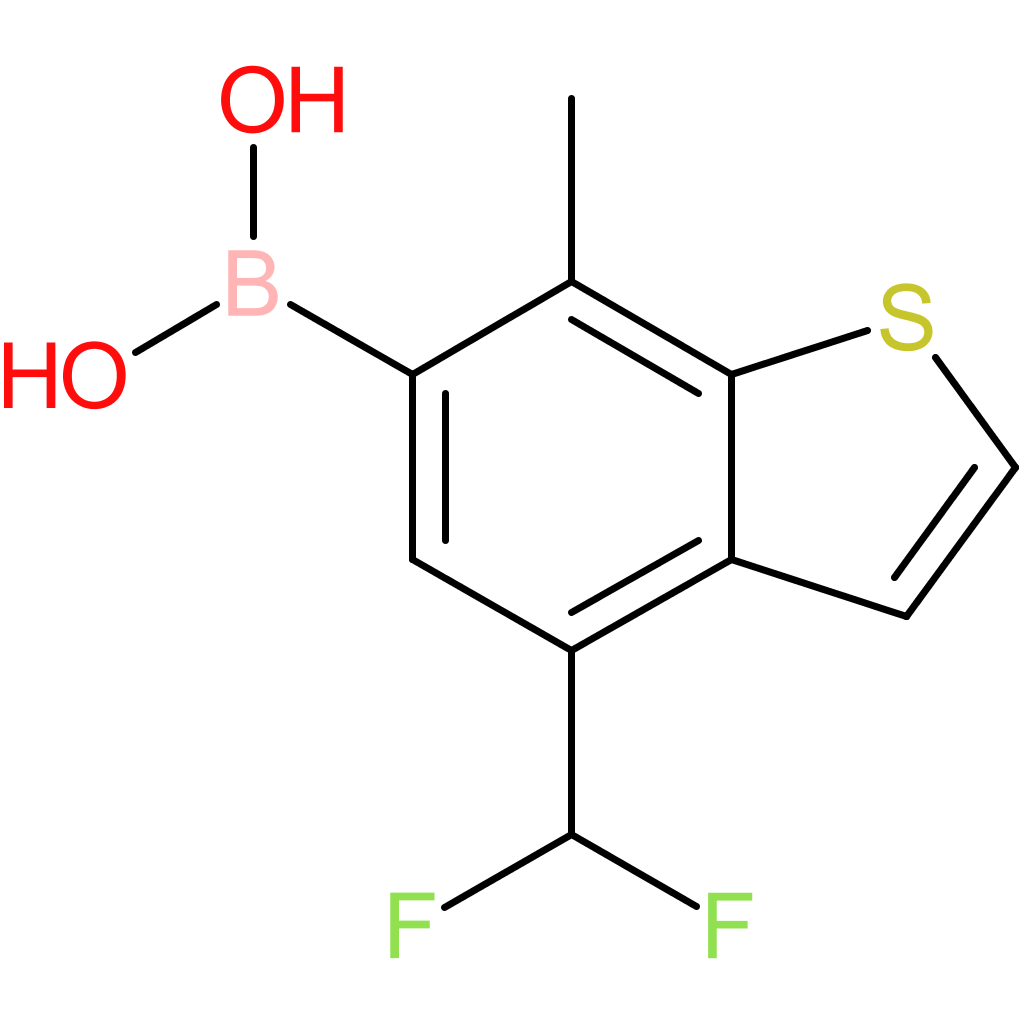 4-(difluoromethyl)-7-methylbenzothiophene-6-boronic acid
