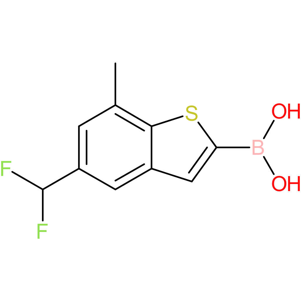 5-(difluoromethyl)-7-methylbenzothiophene-2-boronic acid