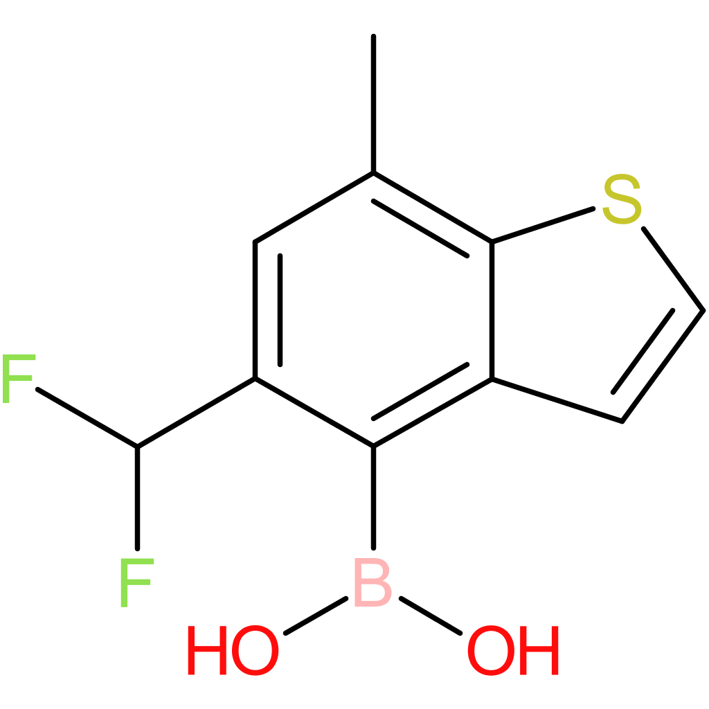 5-(difluoromethyl)-7-methylbenzothiophene-4-boronic acid