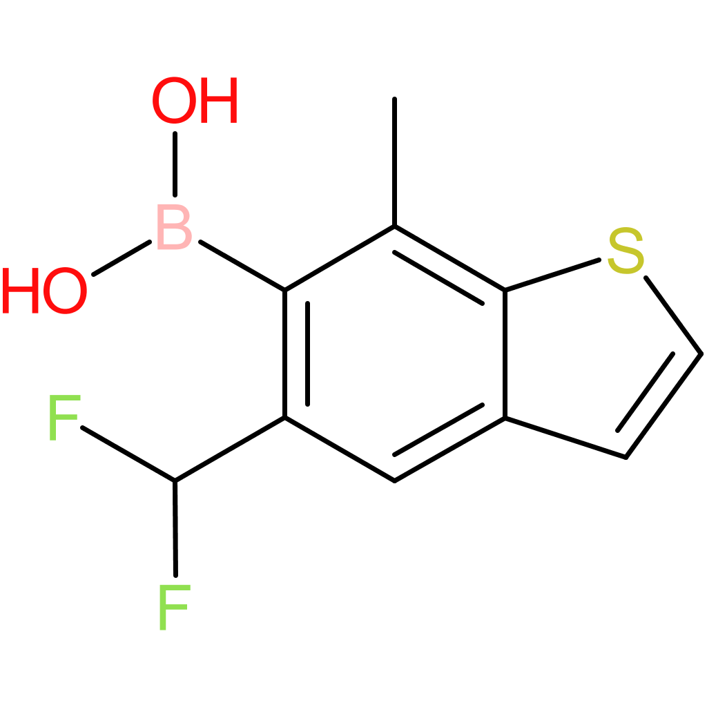 5-(difluoromethyl)-7-methylbenzothiophene-6-boronic acid