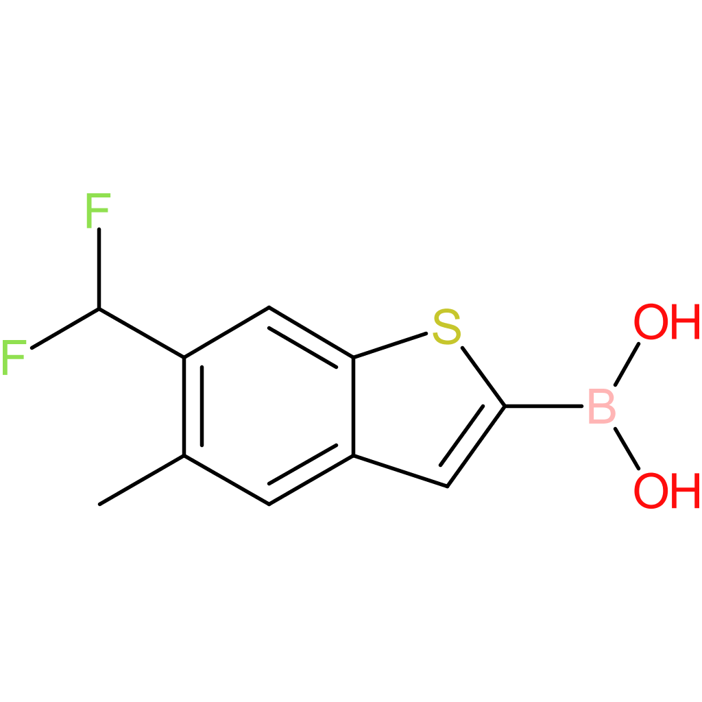 6-(difluoromethyl)-5-methylbenzothiophene-2-boronic acid