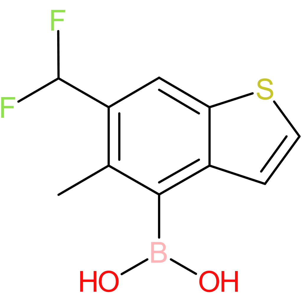 6-(difluoromethyl)-5-methylbenzothiophene-4-boronic acid
