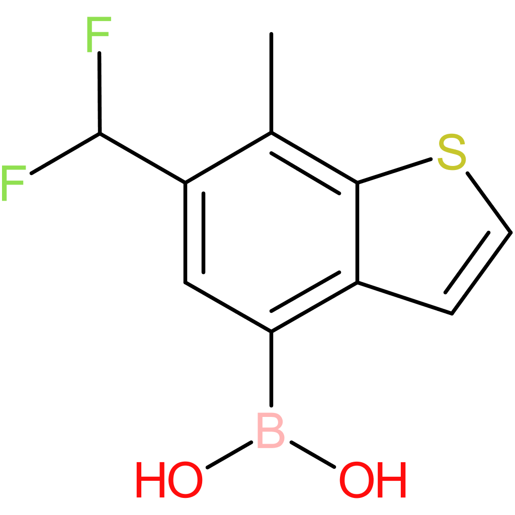 6-(difluoromethyl)-7-methylbenzothiophene-4-boronic acid