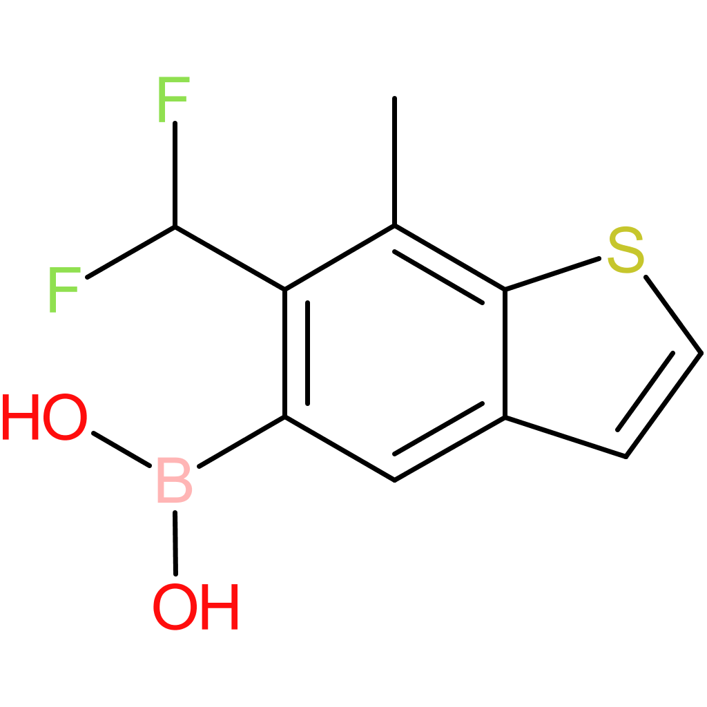 6-(difluoromethyl)-7-methylbenzothiophene-5-boronic acid