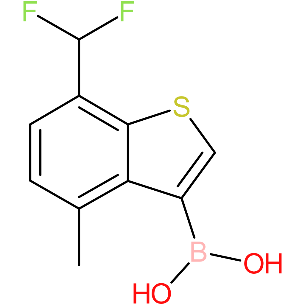 7-(difluoromethyl)-4-methylbenzothiophene-3-boronic acid
