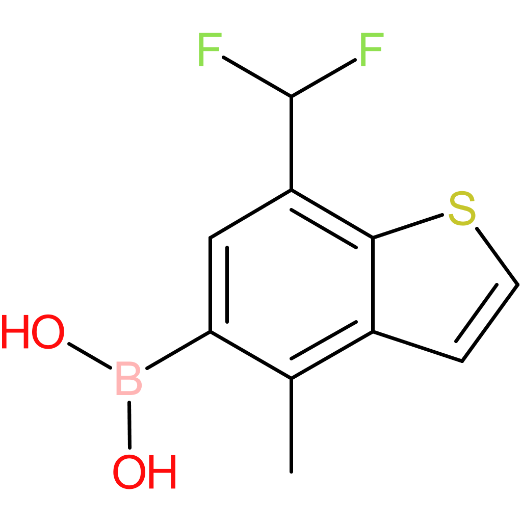 7-(difluoromethyl)-4-methylbenzothiophene-5-boronic acid
