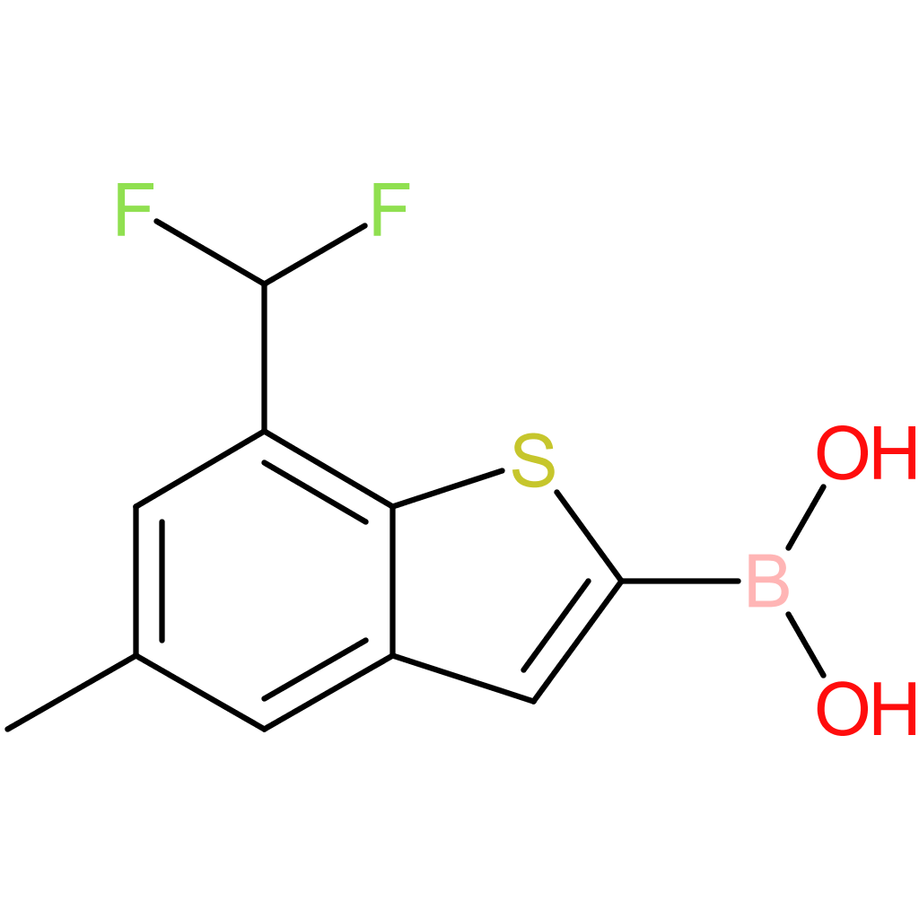 7-(difluoromethyl)-5-methylbenzothiophene-2-boronic acid