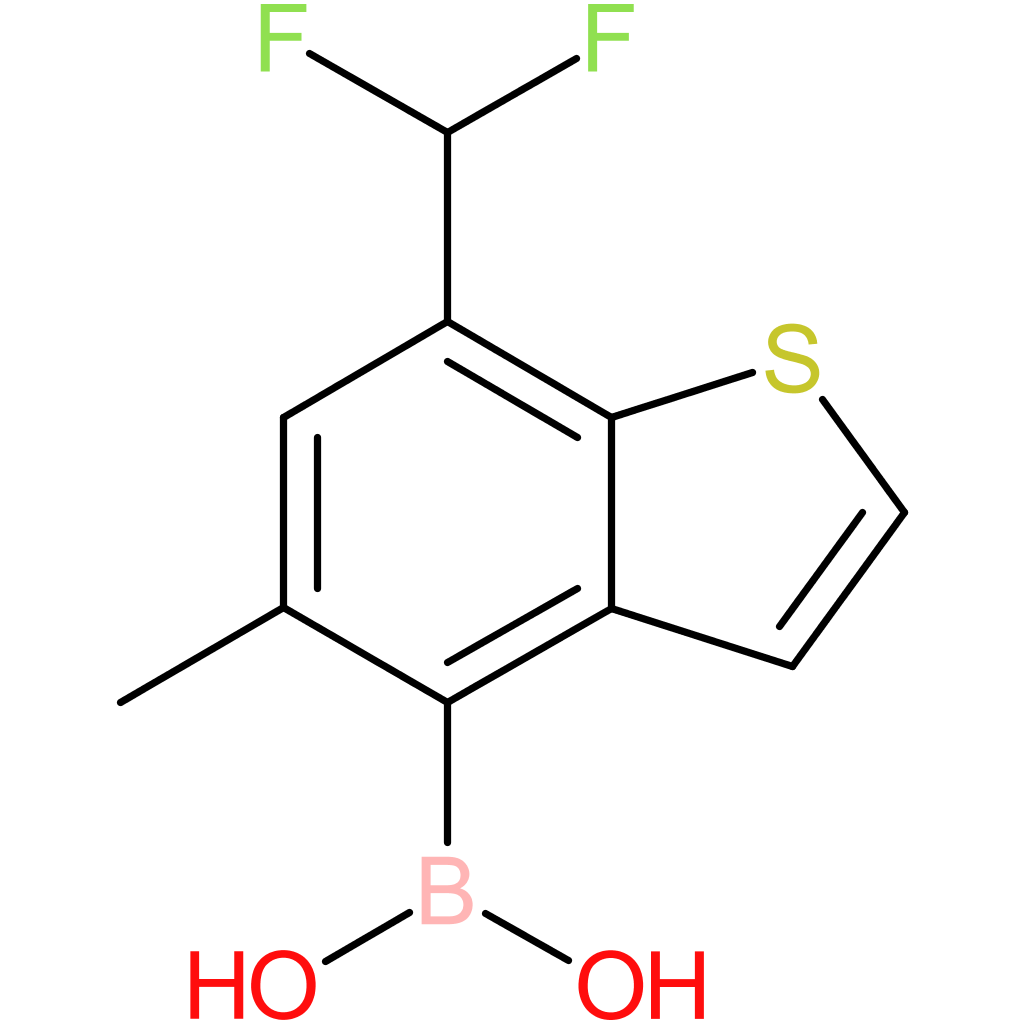 7-(difluoromethyl)-5-methylbenzothiophene-4-boronic acid