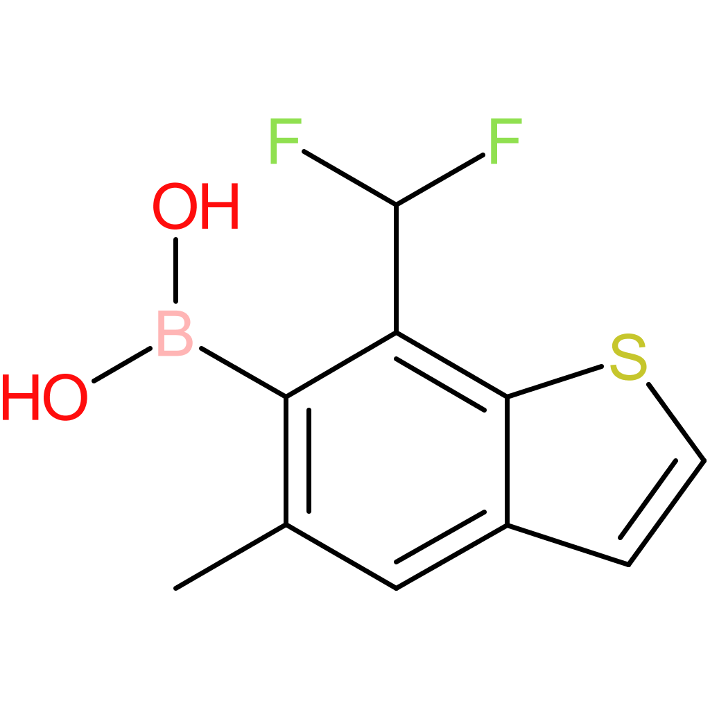 7-(difluoromethyl)-5-methylbenzothiophene-6-boronic acid