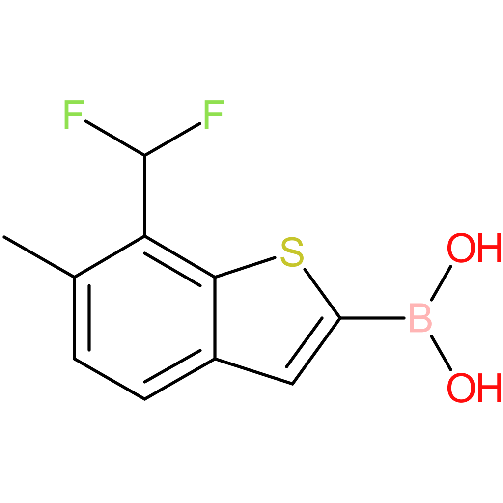 7-(difluoromethyl)-6-methylbenzothiophene-2-boronic acid