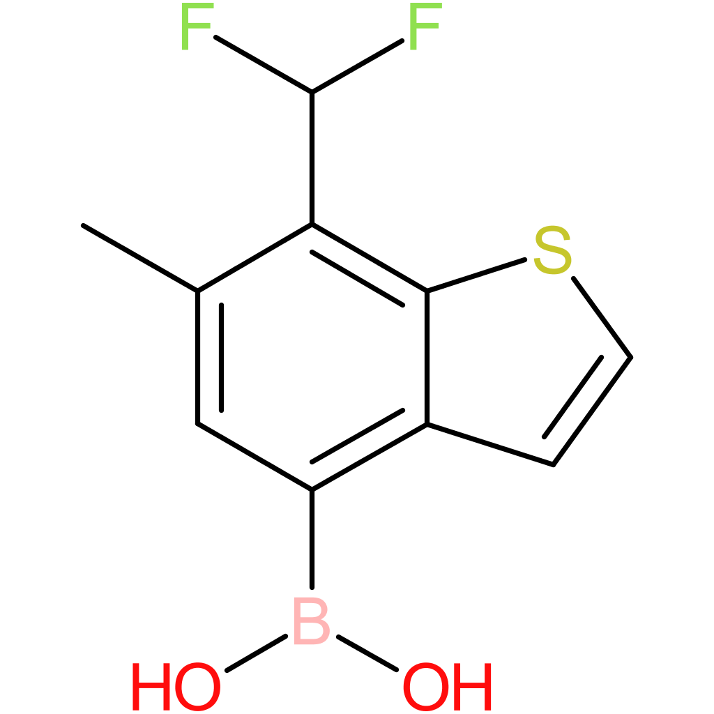 7-(difluoromethyl)-6-methylbenzothiophene-4-boronic acid