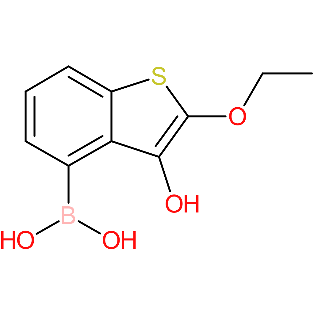 2-ethoxy-3-hydroxybenzothiophene-4-boronic acid