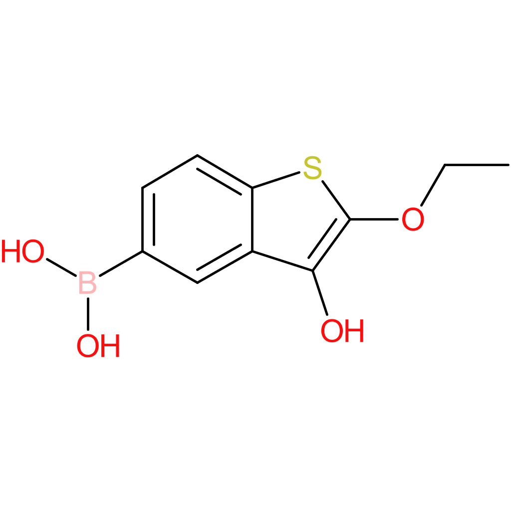 2-ethoxy-3-hydroxybenzothiophene-5-boronic acid