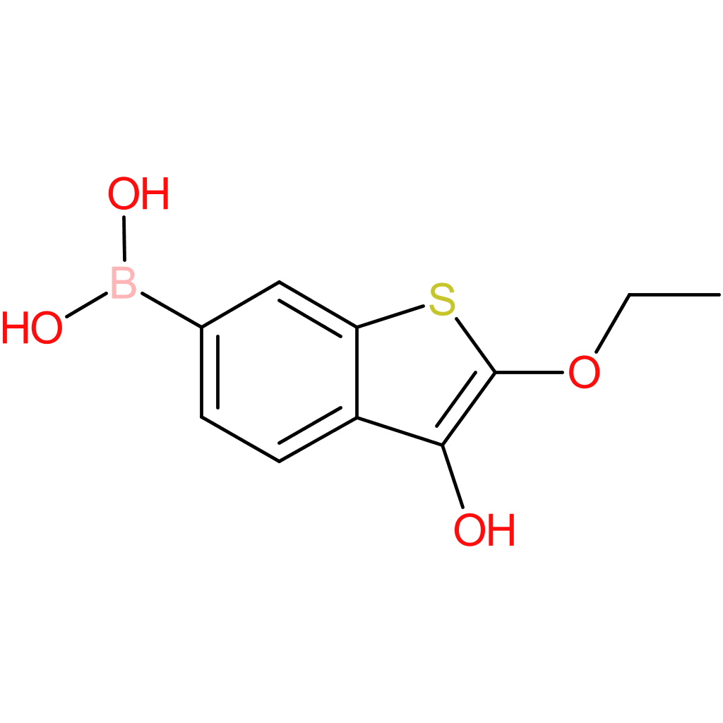 2-ethoxy-3-hydroxybenzothiophene-6-boronic acid