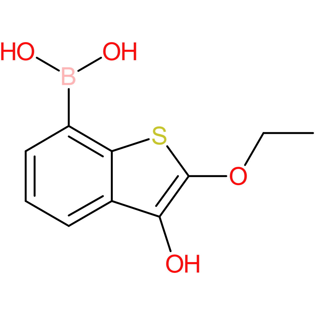 2-ethoxy-3-hydroxybenzothiophene-7-boronic acid