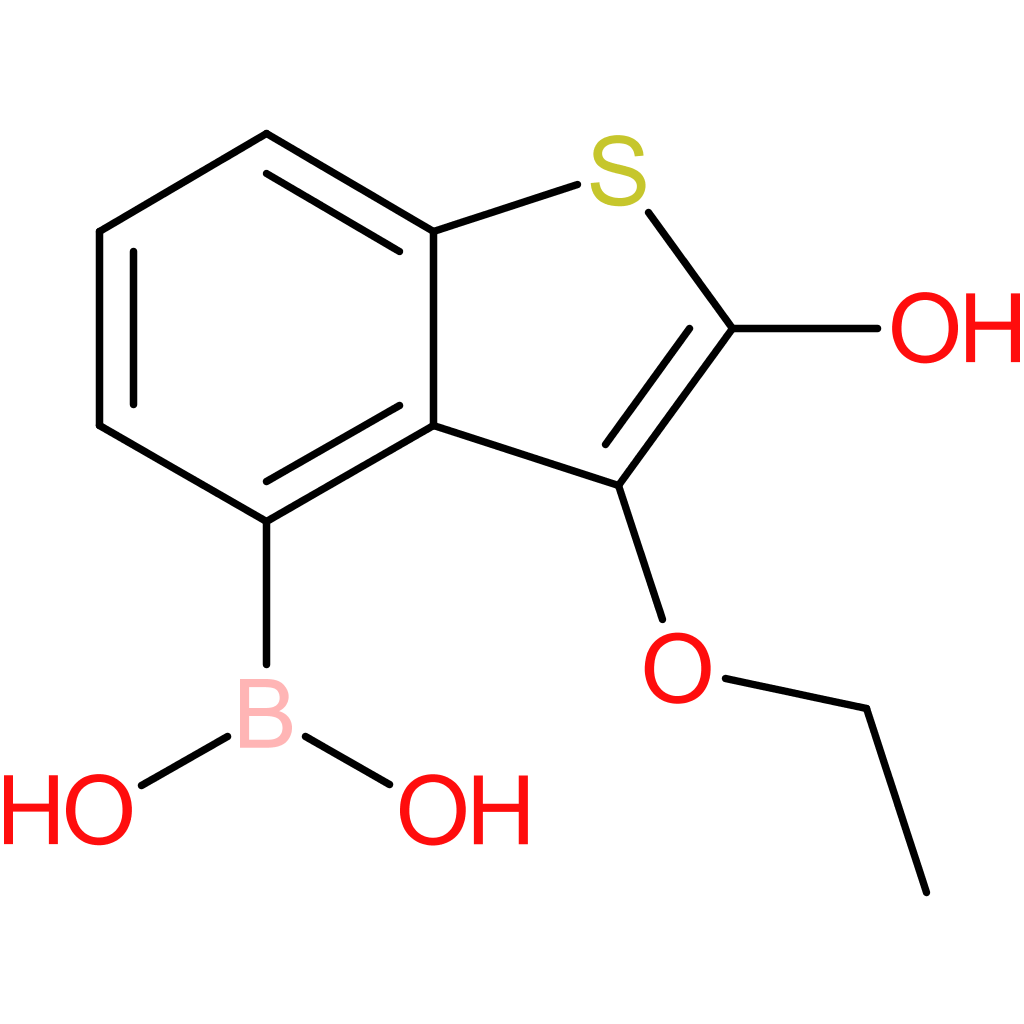 3-ethoxy-2-hydroxybenzothiophene-4-boronic acid