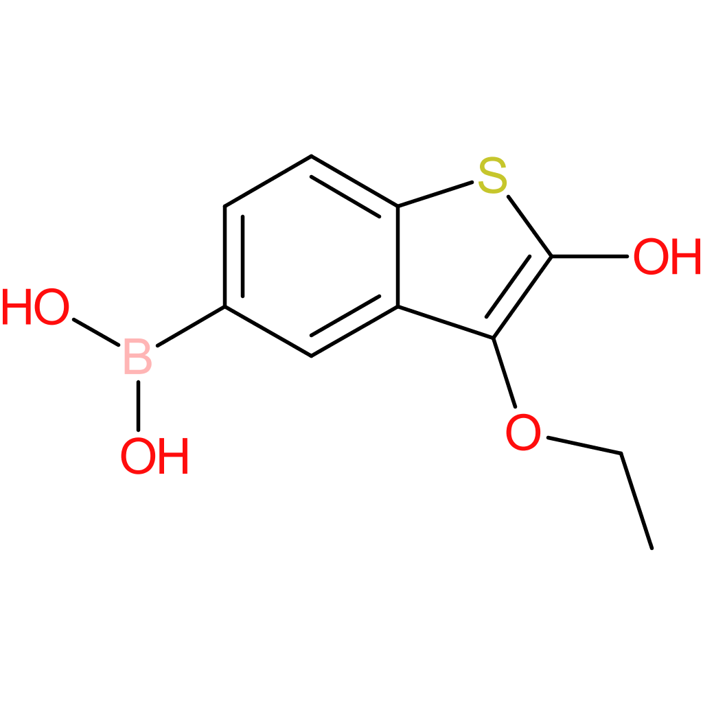 3-ethoxy-2-hydroxybenzothiophene-5-boronic acid