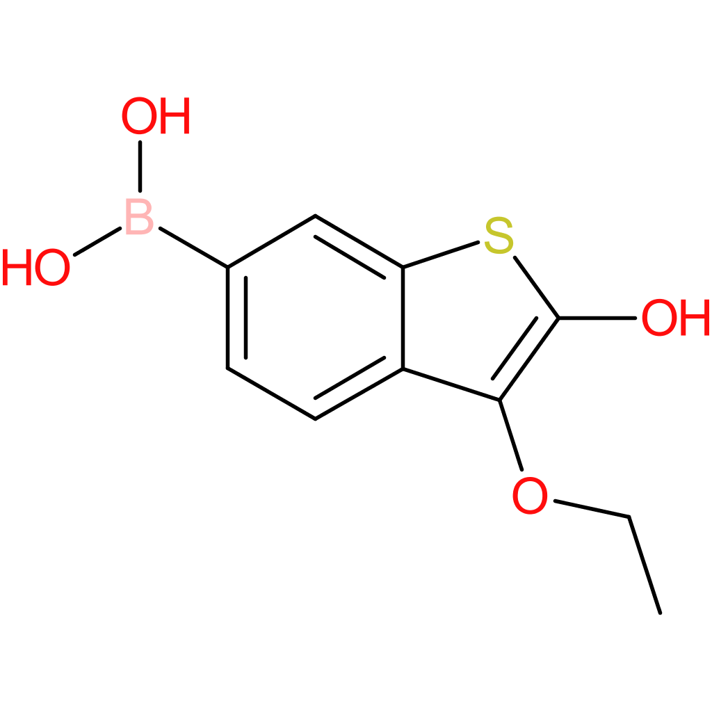 3-ethoxy-2-hydroxybenzothiophene-6-boronic acid