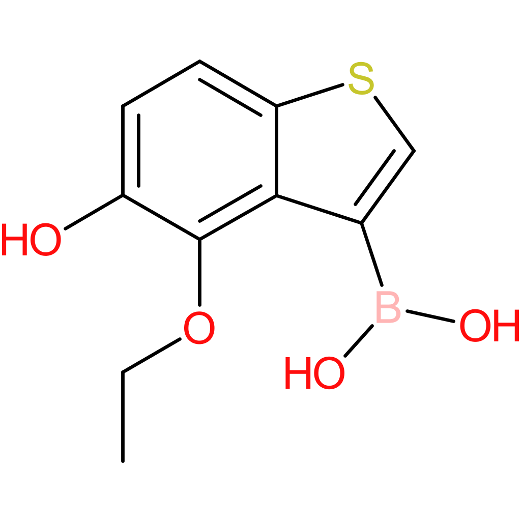 4-ethoxy-5-hydroxybenzothiophene-3-boronic acid