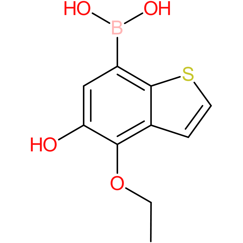 4-ethoxy-5-hydroxybenzothiophene-7-boronic acid