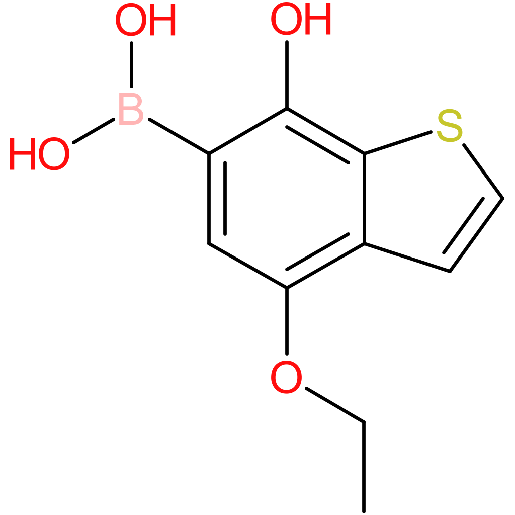 4-ethoxy-7-hydroxybenzothiophene-6-boronic acid