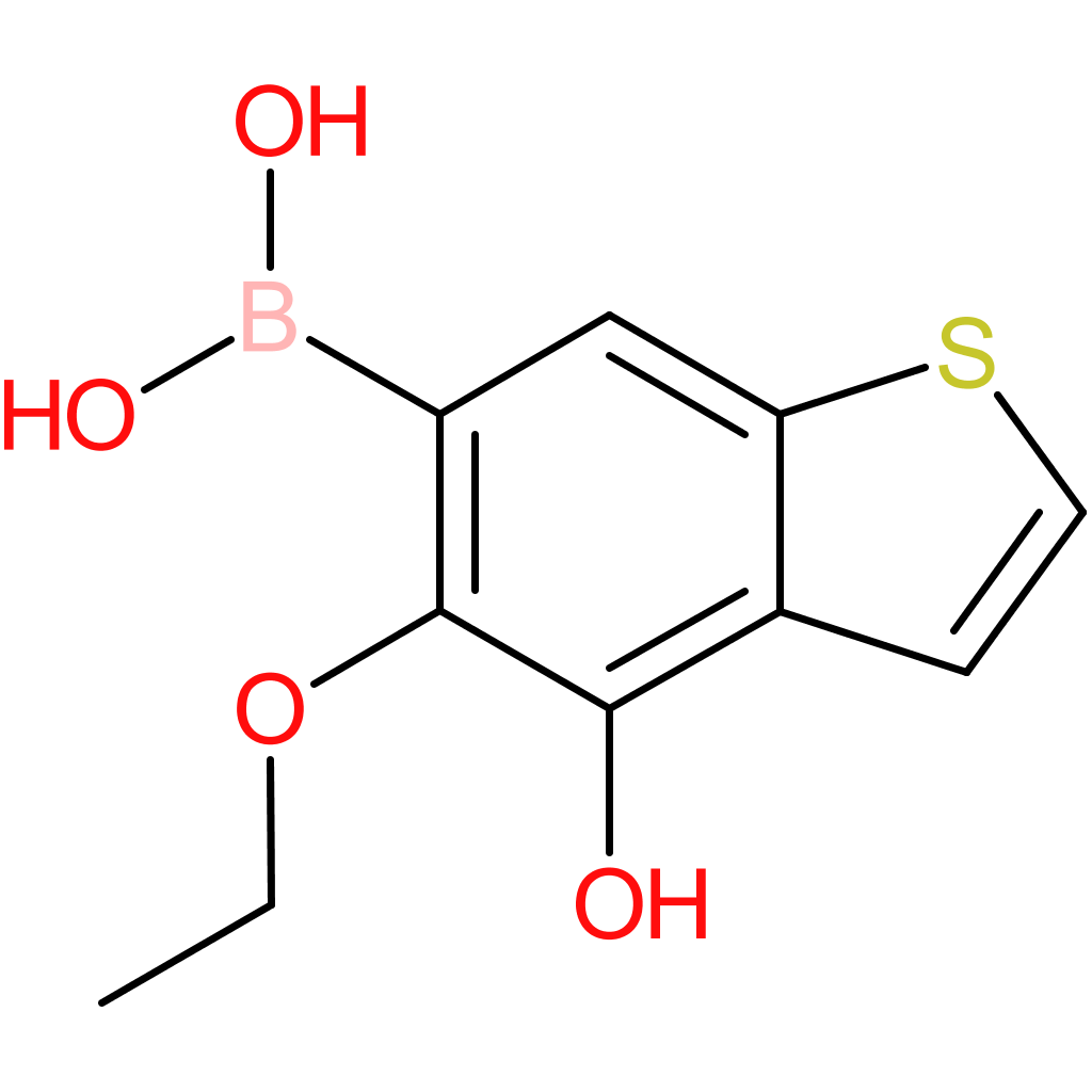 5-ethoxy-4-hydroxybenzothiophene-6-boronic acid