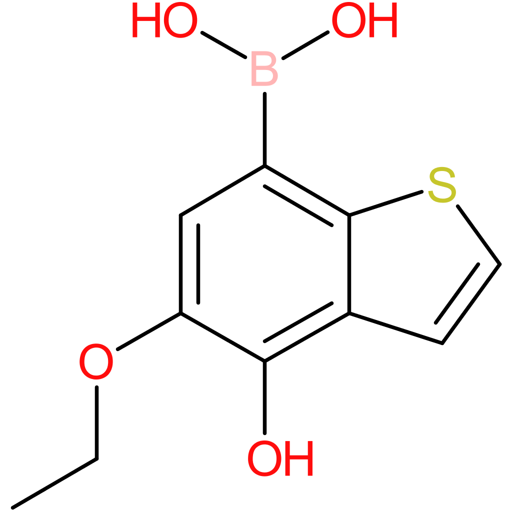 5-ethoxy-4-hydroxybenzothiophene-7-boronic acid