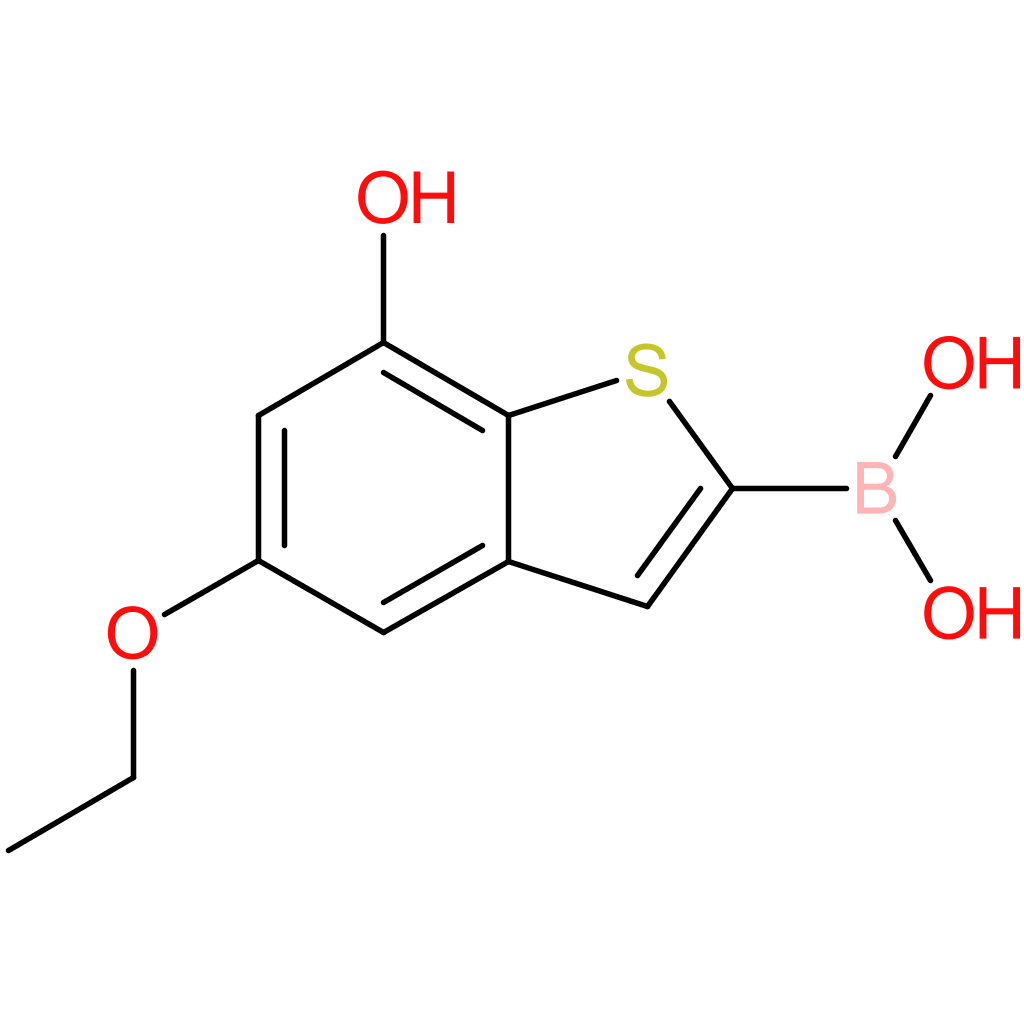 5-ethoxy-7-hydroxybenzothiophene-2-boronic acid