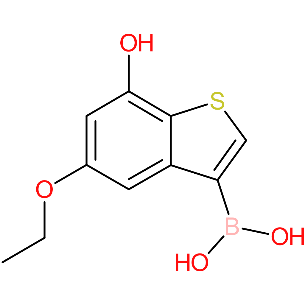 5-ethoxy-7-hydroxybenzothiophene-3-boronic acid