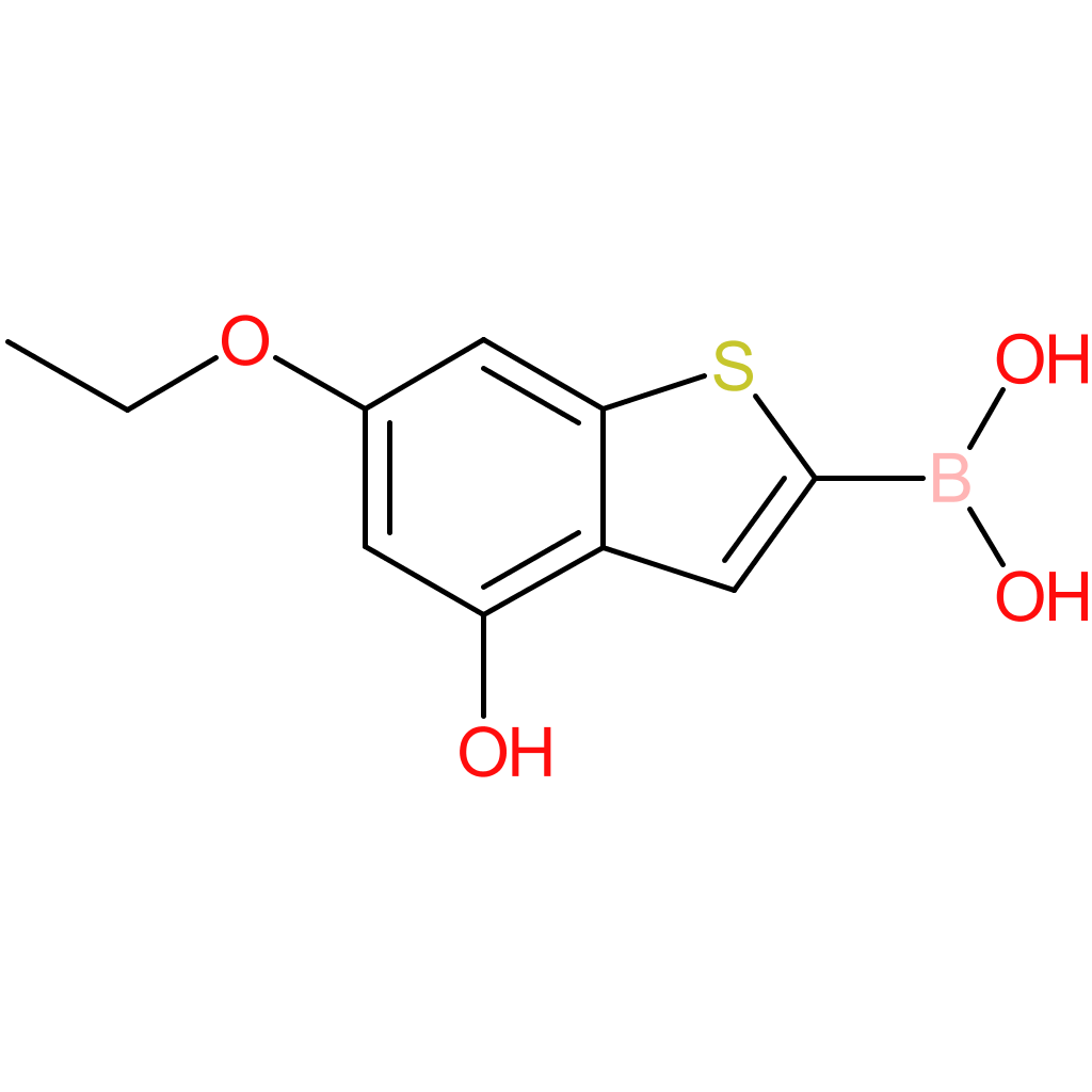 6-ethoxy-4-hydroxybenzothiophene-2-boronic acid