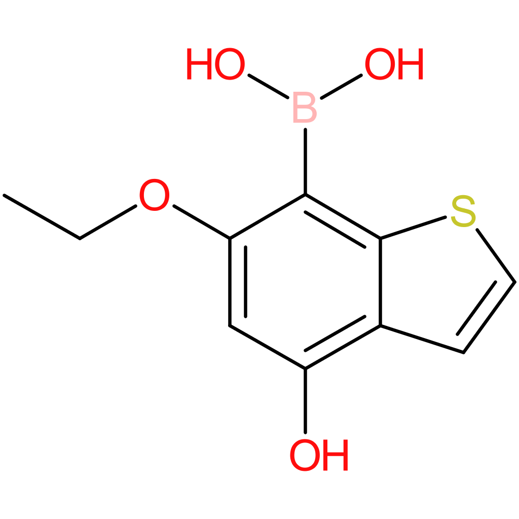 6-ethoxy-4-hydroxybenzothiophene-7-boronic acid