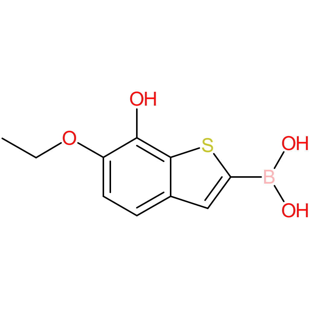 6-ethoxy-7-hydroxybenzothiophene-2-boronic acid