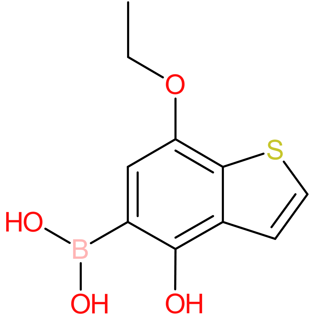 7-ethoxy-4-hydroxybenzothiophene-5-boronic acid