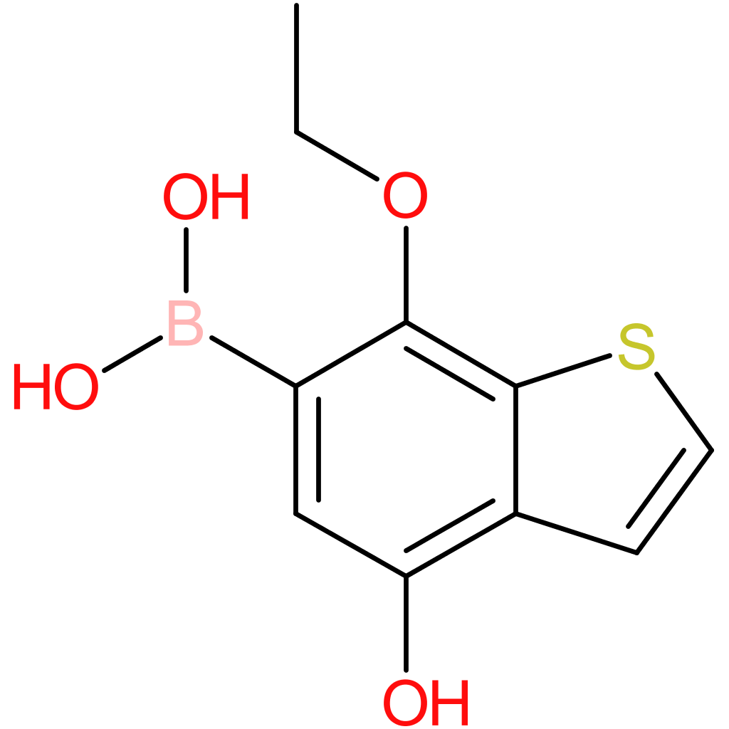 7-ethoxy-4-hydroxybenzothiophene-6-boronic acid