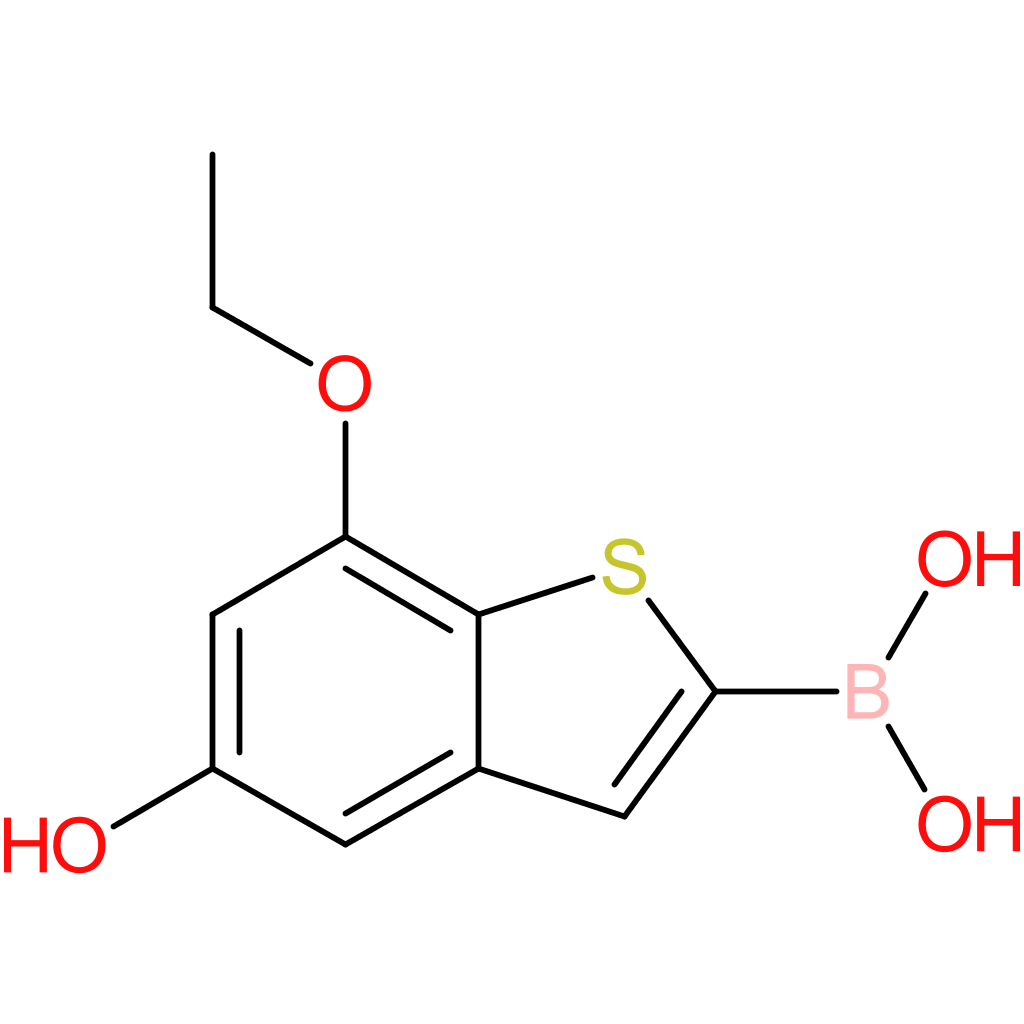 7-ethoxy-5-hydroxybenzothiophene-2-boronic acid