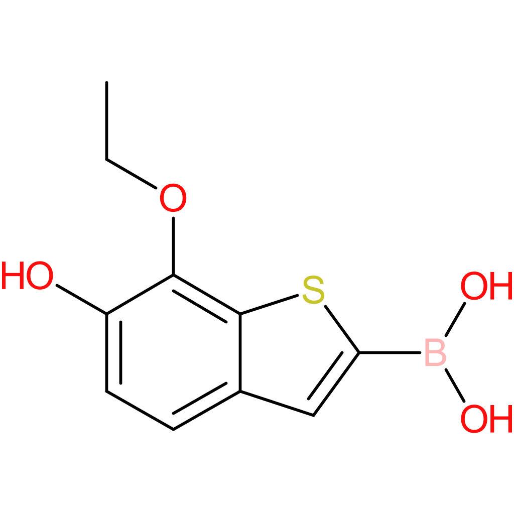 7-ethoxy-6-hydroxybenzothiophene-2-boronic acid