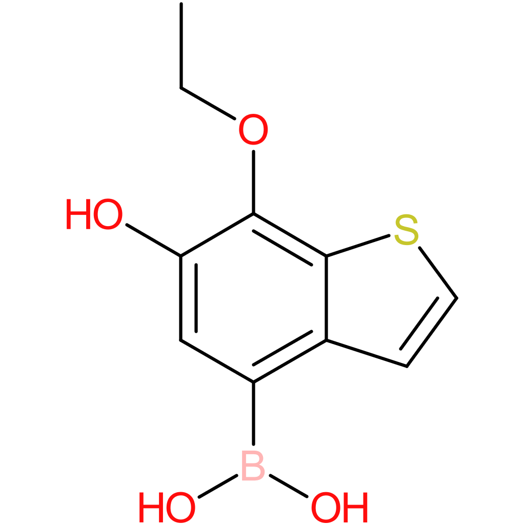 7-ethoxy-6-hydroxybenzothiophene-4-boronic acid
