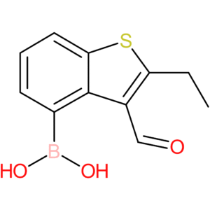 2-ethyl-3-formylbenzothiophene-4-boronic acid