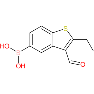 2-ethyl-3-formylbenzothiophene-5-boronic acid