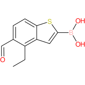 4-ethyl-5-formylbenzothiophene-2-boronic acid