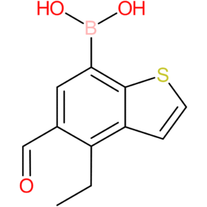 4-ethyl-5-formylbenzothiophene-7-boronic acid